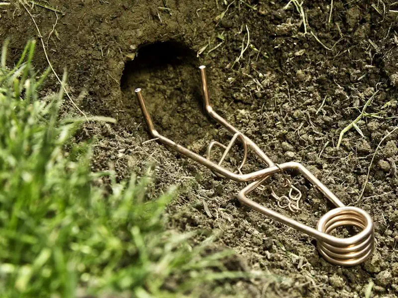 Pièges mécaniques à taupes utilisés par notre taupier à Marnay